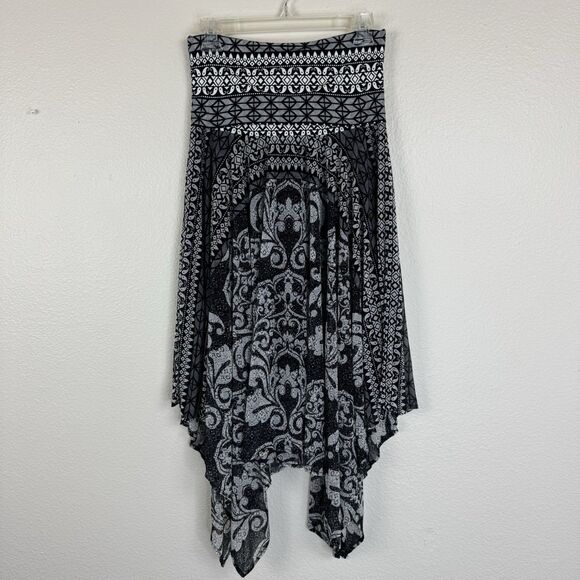 INC International Concepts Fairycore Convertible Dress Skirt Black White Medium - Picture 10 of 16